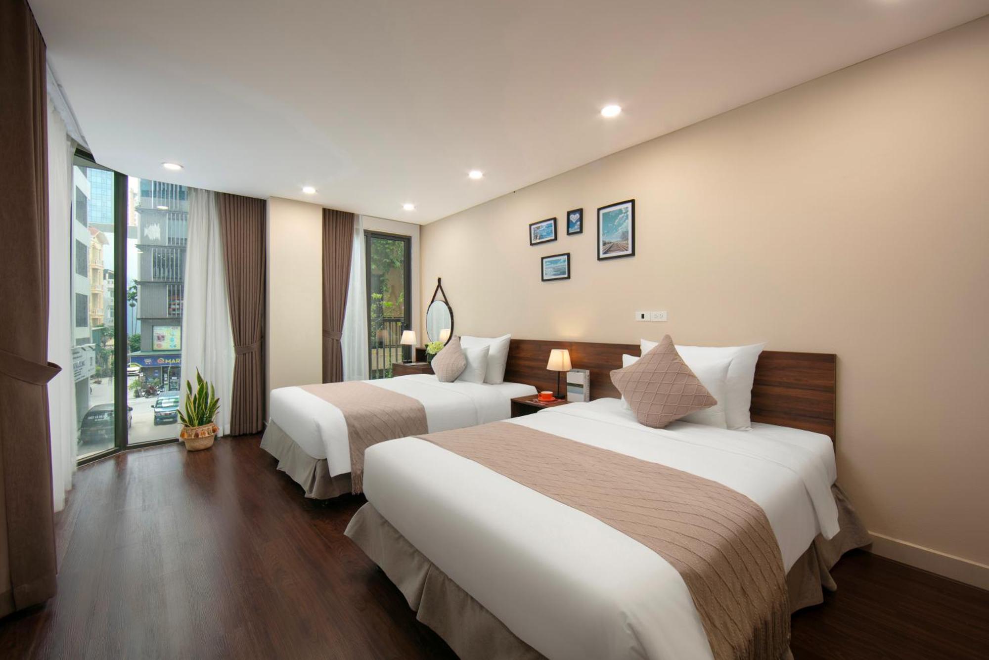 Hb Serviced Apartment - Lac Long Quan Hanoj Exteriér fotografie